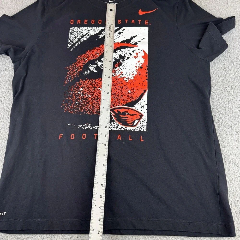Nike Dri Fit Men's Oregon‎ State Beavers Football T Shirt Size Xl